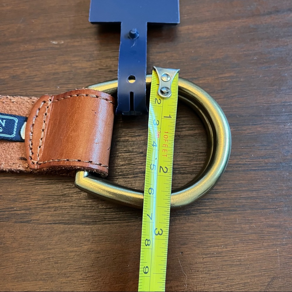 American Living Genuine Leather Tan Belt Medium NWT - Picture 2 of 7